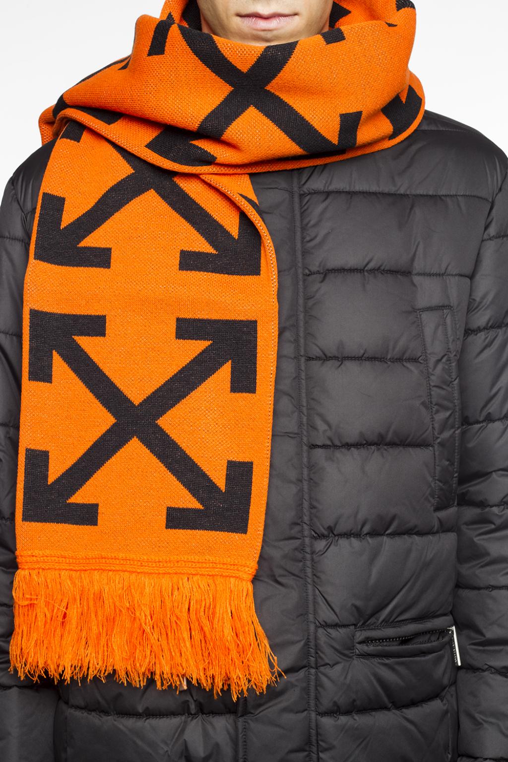 Off-White Logo scarf | Men's Accessories | Vitkac